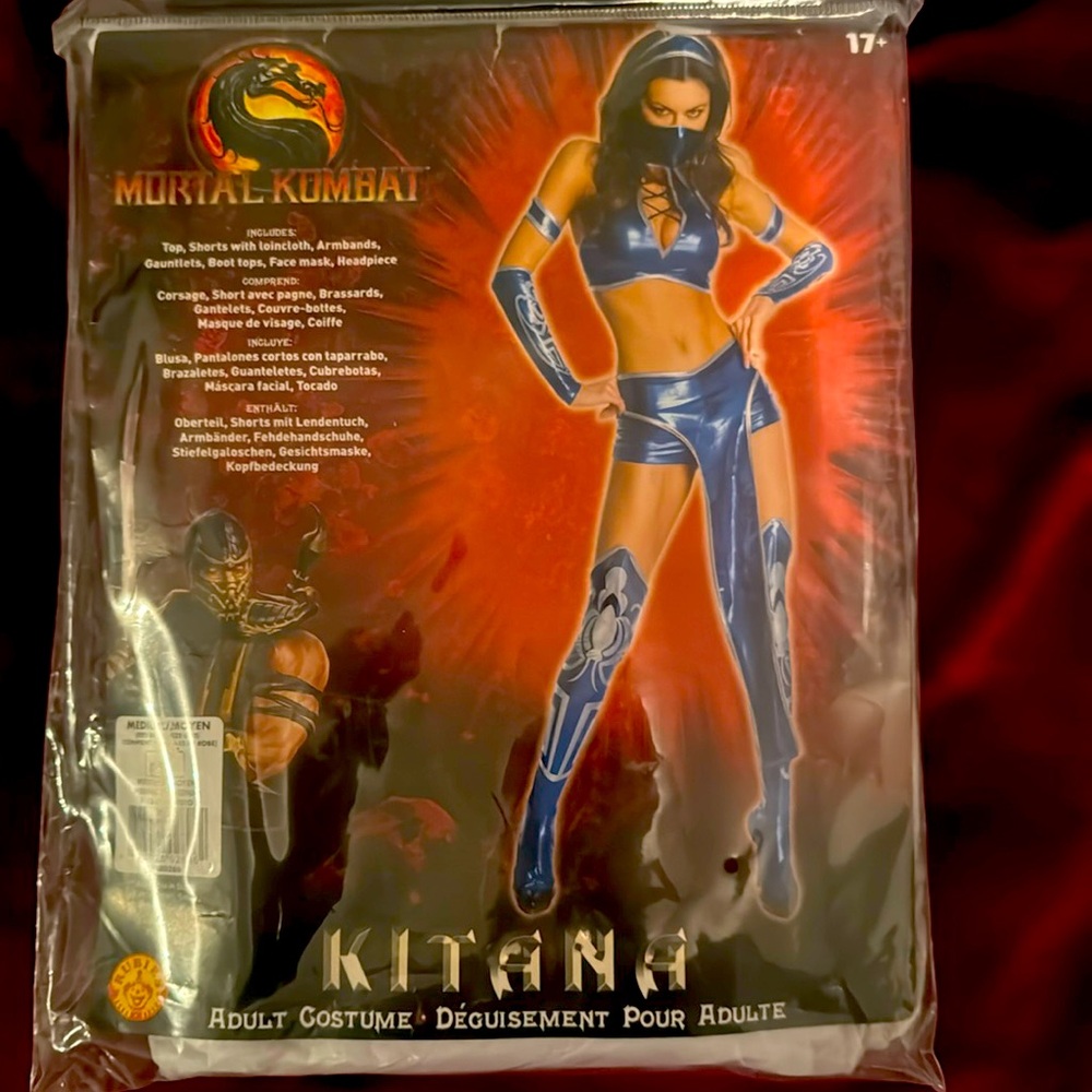 Kitana Mortal Kombat Costume